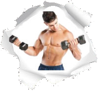 musculation facile maison homme halteres