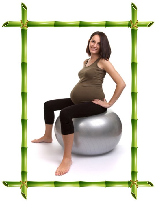 femme enceinte ball